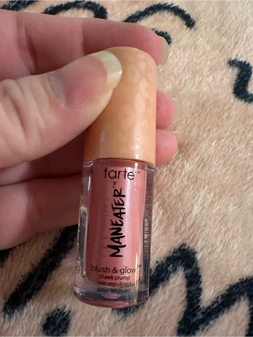tarte Maneater Blush & Glow Cheek Plump — Peachy Rose